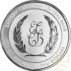 1 Unze Silbermünze EC8 Dominica - Delfin 2023