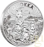 1 Unze Silbermünze Australien Quokka 2024