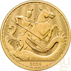 1 Unze Goldmünze St. George and the Dragon 2024