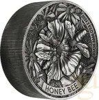 2 Kilogramm Silbermünze Australien Honey Bee 2024 - Antik Finish - High Relief